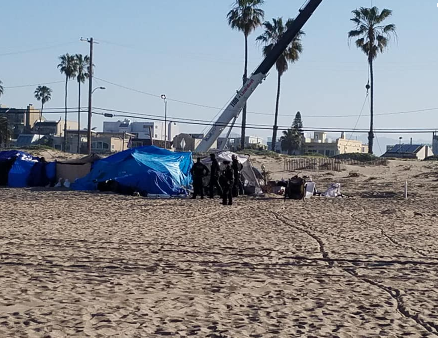 Marina encampment